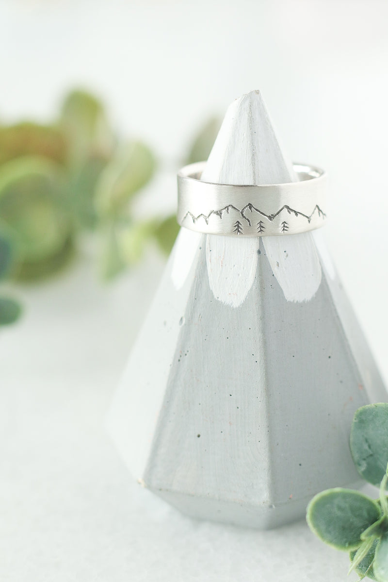 Elevation Ring in Silver