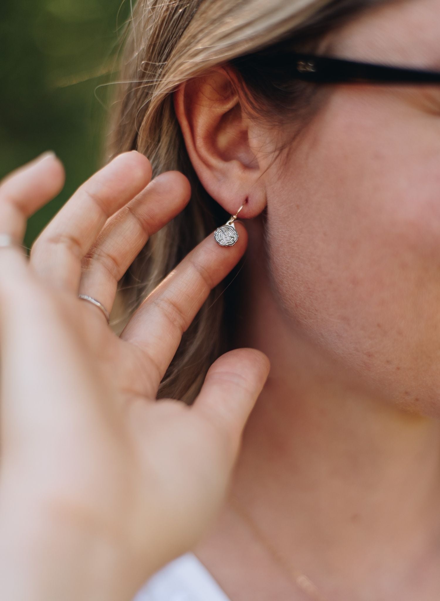 Rose Gold Growth Dangles