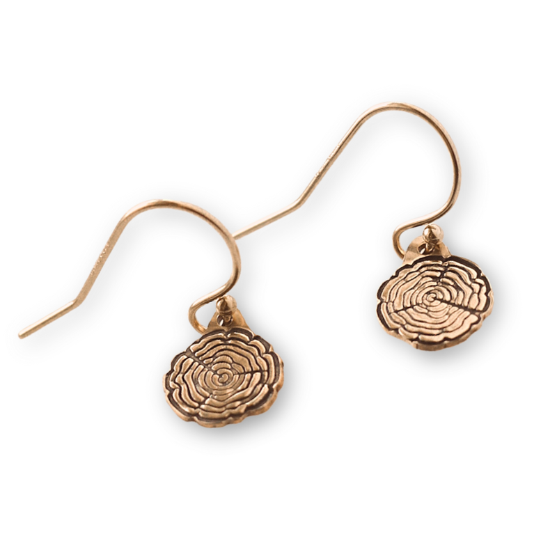 Rose Gold Growth Dangles