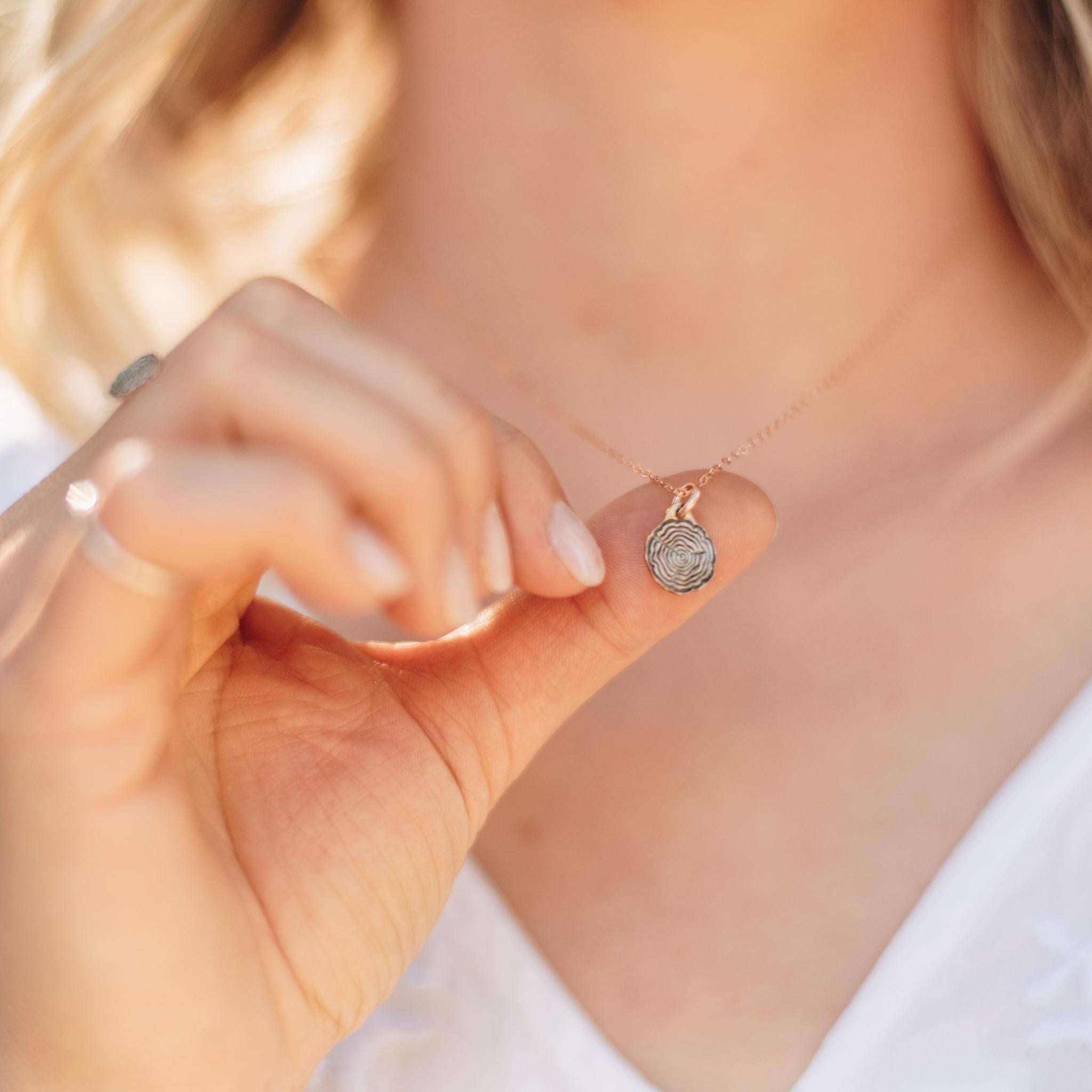 Rose Gold Growth Pendant