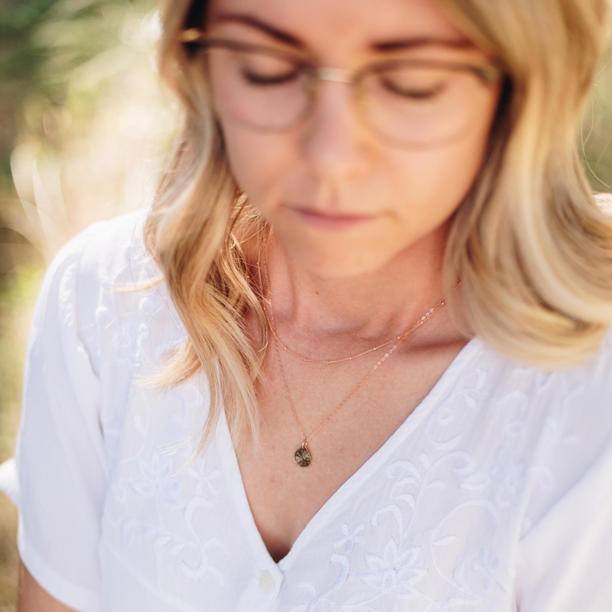 Rose Gold Growth Pendant