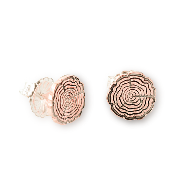 Rose Gold Growth Studs