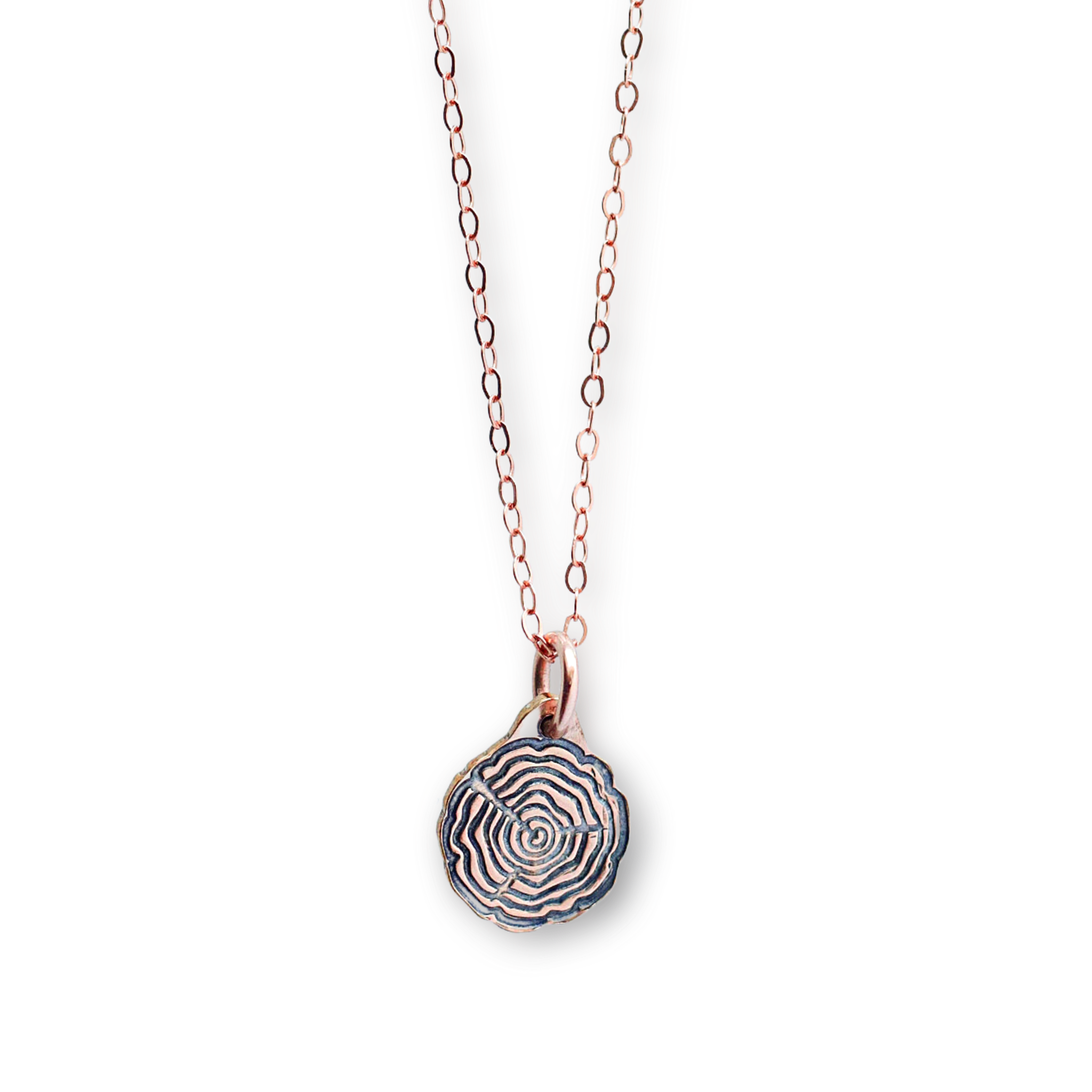 Rose Gold Growth Pendant